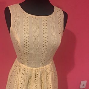 Lauren Conrad summer eyelet dress